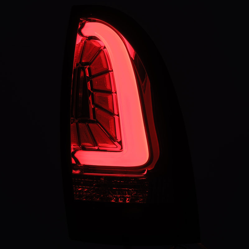 AlphaRex 05-15 Toyota Tacoma PRO-Series LED Tail Lights Jet Black AlphaRex 05-15 Toyota Tacoma PRO-Series LED Tail Lights Jet Black