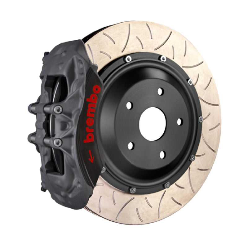 Brembo 97-04 Corvette C5 PISTA Front Race BBK 6 Piston Forged 2pc355x35x53a 2pc Rotor T3-Black HA Brembo 97-04 Corvette C5 PISTA Front Race BBK 6 Piston Forged 2pc355x35x53a 2pc Rotor T3-Black HA