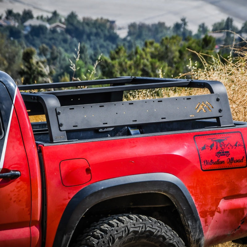 Westin 05-21 Toyota Tacoma 5ft Bed Overland Cargo Rack - Textured Black Westin 05-21 Toyota Tacoma 5ft Bed Overland Cargo Rack - Textured Black