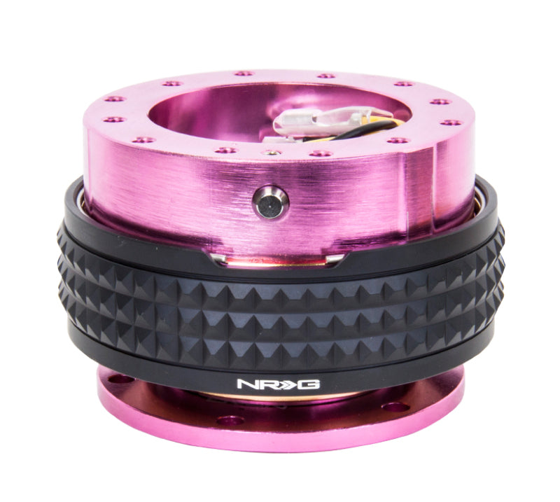 NRG Quick Release Kit - Pyramid Edition - Pink Body / Black Pyramid Ring NRG Quick Release Kit - Pyramid Edition - Pink Body / Black Pyramid Ring