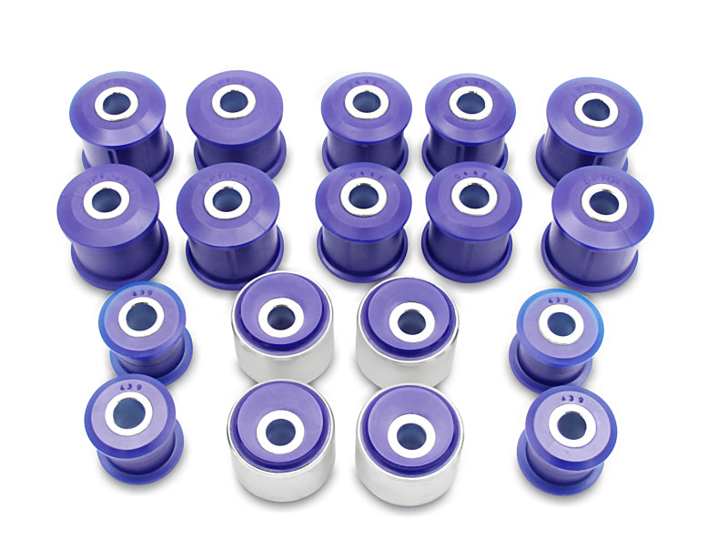 SuperPro 1991 Toyota Land Cruiser Base Front / Rear Vehicle Bushing Kit - 2 Deg. Caster Correction SuperPro 1991 Toyota Land Cruiser Base Front / Rear Vehicle Bushing Kit - 2 Deg. Caster Correction