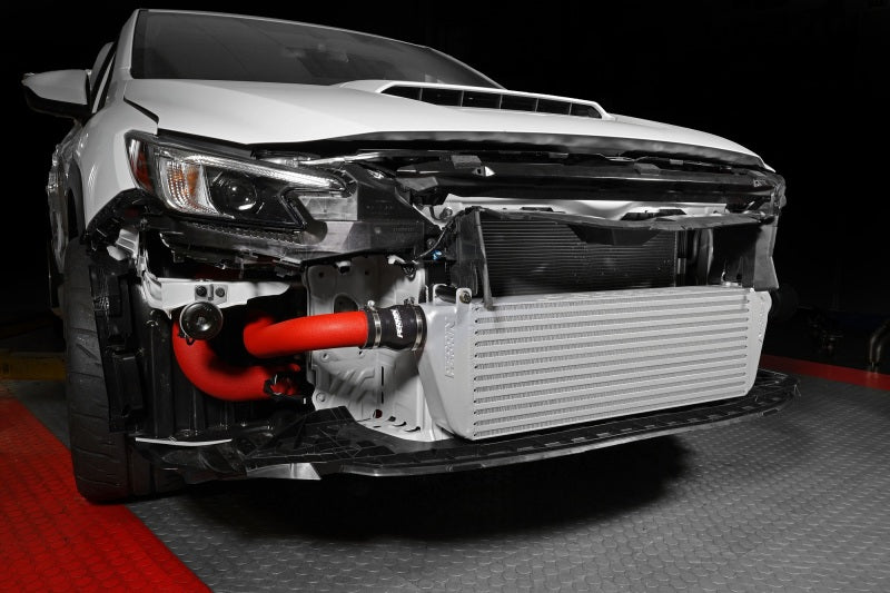 PERRIN 22-25 Subaru WRX Front Mount Intercooler Kit (Red Tubes & Silver Core) PERRIN 22-25 Subaru WRX Front Mount Intercooler Kit (Red Tubes & Silver Core)