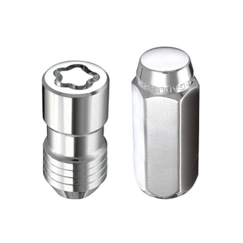 McGard 5 Lug Hex Install Kit w/Locks (Cone Seat Nut) 9/16-18 / 13/16 Hex / 1.75in. L - Chrome McGard 5 Lug Hex Install Kit w/Locks (Cone Seat Nut) 9/16-18 / 13/16 Hex / 1.75in. L - Chrome