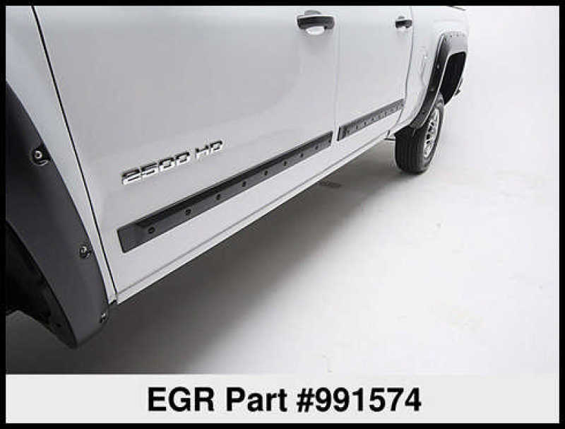 EGR Double Cab Front 41.5in Rear 28in Bolt-On Look Body Side Moldings (991574) EGR Double Cab Front 41.5in Rear 28in Bolt-On Look Body Side Moldings (991574)