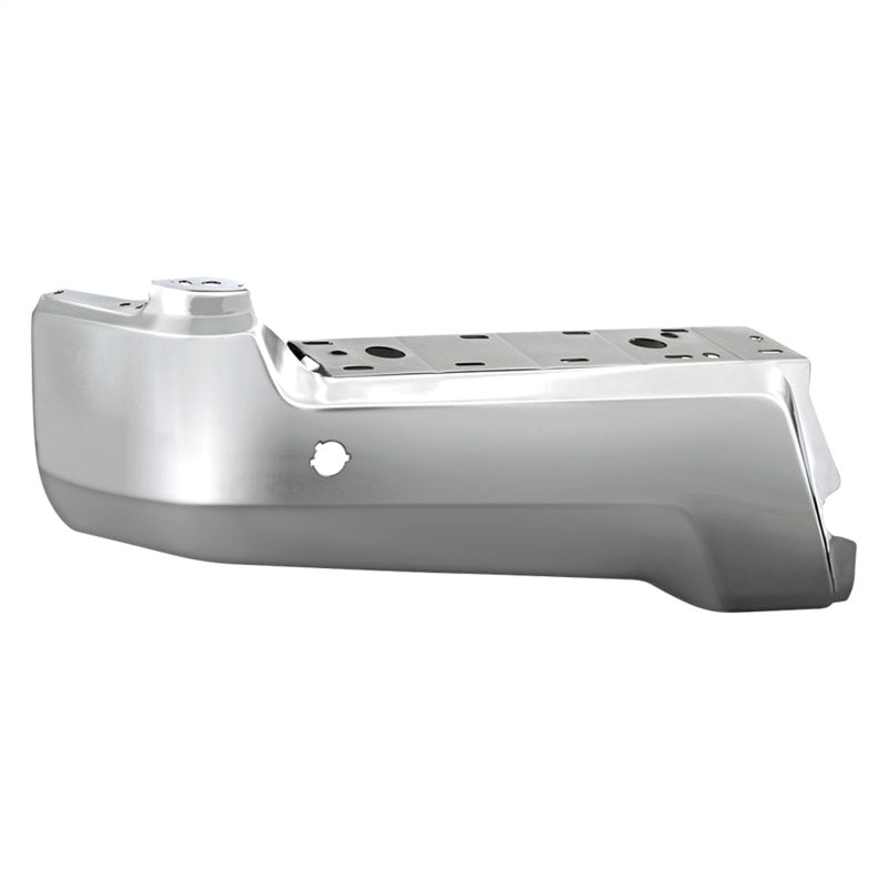 XTune 17-19 Ford F250/ F350 Rear Left Bumper Cap End w/ Sensor Hole - Chrome RB-FF25017-BEWS-L XTune 17-19 Ford F250/ F350 Rear Left Bumper Cap End w/ Sensor Hole - Chrome RB-FF25017-BEWS-L