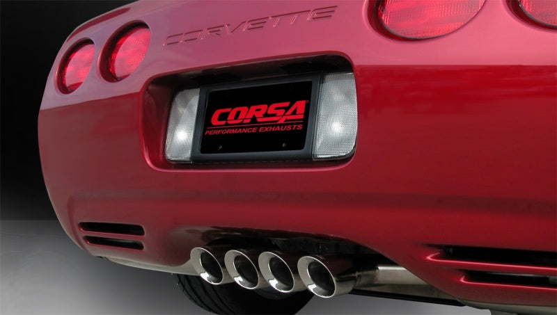 Corsa 1997-2004 Chevrolet Corvette C5 Z06 5.7L V8 Polished Sport Axle-Back Exhaust Corsa 1997-2004 Chevrolet Corvette C5 Z06 5.7L V8 Polished Sport Axle-Back Exhaust