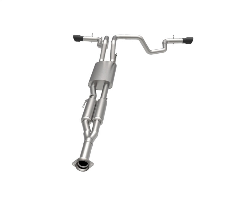 Kooks 2021+ Ford F150 2.7/3.5/5.0L 3in Dual Cat-Back Side Exit Exhaust w/Black Tips Kooks 2021+ Ford F150 2.7/3.5/5.0L 3in Dual Cat-Back Side Exit Exhaust w/Black Tips