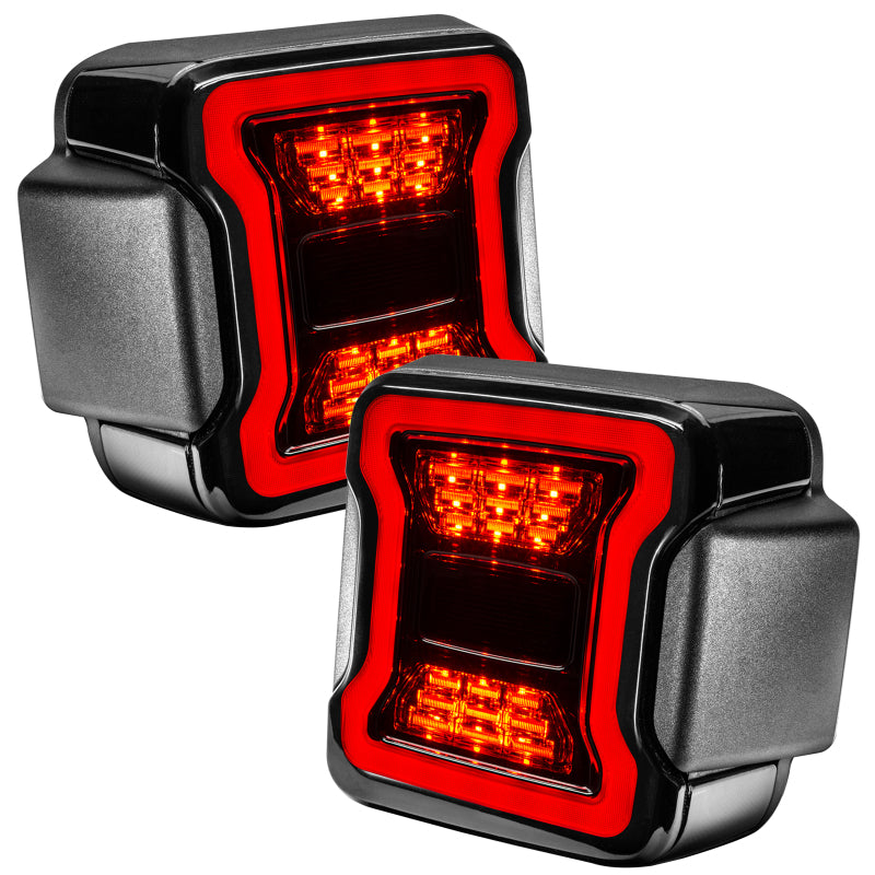 Oracle Jeep Wrangler JL Black Series LED Tail Lights SEE WARRANTY Oracle Jeep Wrangler JL Black Series LED Tail Lights SEE WARRANTY