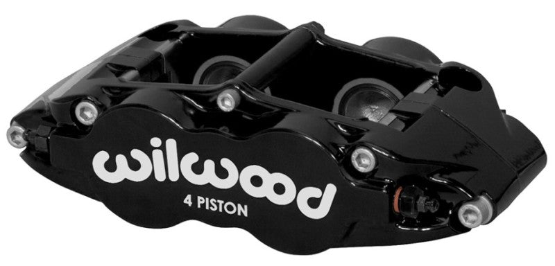 Wilwood Caliper Forged Narrow Superlite FNSL4R-DS Dust Seal 1.12/1.12 1.10in Rotor Width - Black Wilwood Caliper Forged Narrow Superlite FNSL4R-DS Dust Seal 1.12/1.12 1.10in Rotor Width - Black
