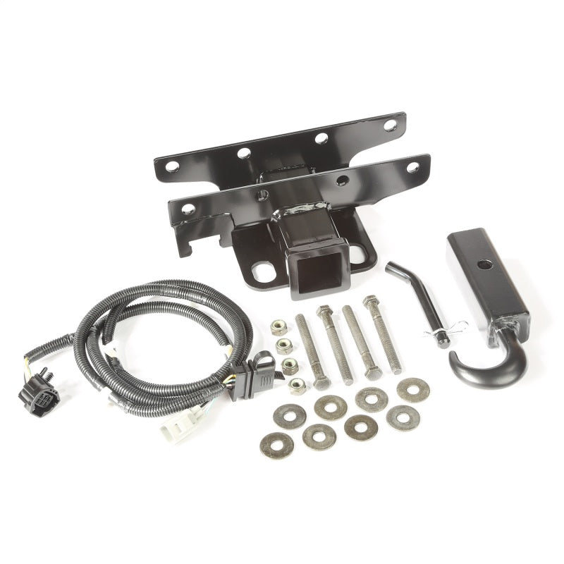 Rugged Ridge Receiver Hitch Kit Hook 07-18 Jeep Wrangler JK Rugged Ridge Receiver Hitch Kit Hook 07-18 Jeep Wrangler JK