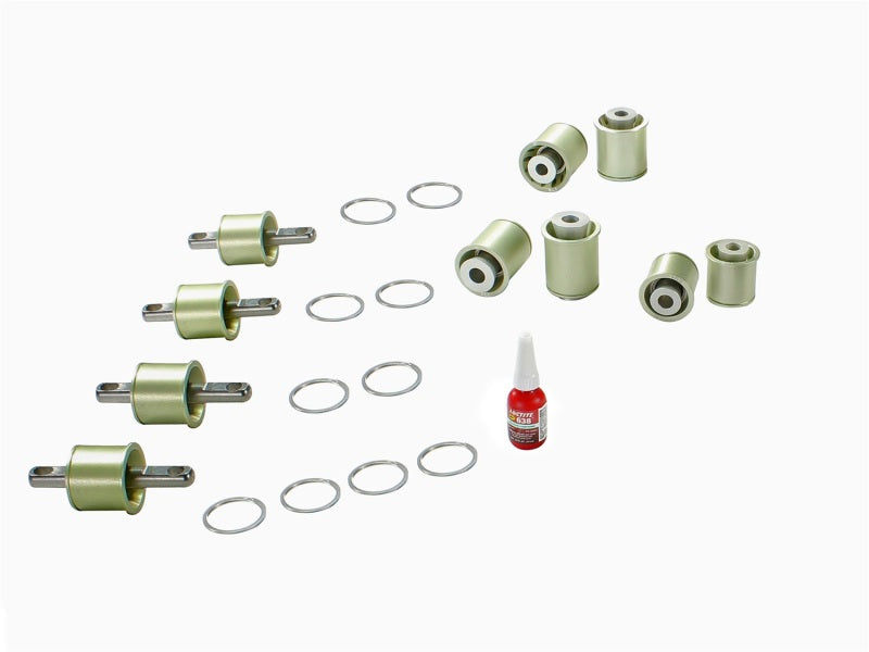 aFe Control PFADT Alum Frame Drag Rear Solid Spherical C/A Bearings Set; 06-13 Chevy Corvette C6 Z06 aFe Control PFADT Alum Frame Drag Rear Solid Spherical C/A Bearings Set; 06-13 Chevy Corvette C6 Z06