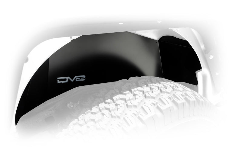 DV8 Offroad 07-18 Jeep Wrangler JK Rear Aluminum Inner Fender - Black DV8 Offroad 07-18 Jeep Wrangler JK Rear Aluminum Inner Fender - Black