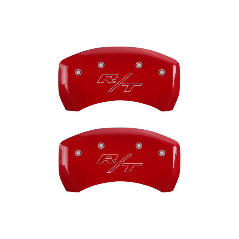 MGP 4 Caliper Covers Engraved Front & Rear Vintage Style/RT Red finish silver ch MGP 4 Caliper Covers Engraved Front & Rear Vintage Style/RT Red finish silver ch