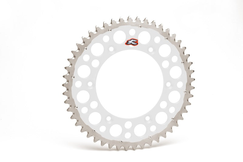 Renthal 92-24 Honda CR125R/250R/500R/ CRF250R/X/450R/RWE/RX Rear Twinring - Silver 520-49P Teeth Renthal 92-24 Honda CR125R/250R/500R/ CRF250R/X/450R/RWE/RX Rear Twinring - Silver 520-49P Teeth