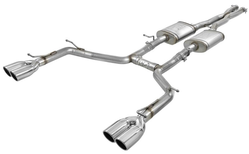 aFe MACH Force-Xp 2-1/2in 304 SS Cat-Back Exhaust 15-19 Dodge Challenger V6-3.6L - Polished Tip aFe MACH Force-Xp 2-1/2in 304 SS Cat-Back Exhaust 15-19 Dodge Challenger V6-3.6L - Polished Tip