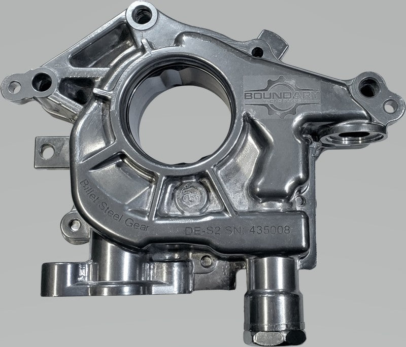 Boundary Nissan VQ 3.5L DE Oil Pump Assembly w/Billet Back Plate Boundary Nissan VQ 3.5L DE Oil Pump Assembly w/Billet Back Plate