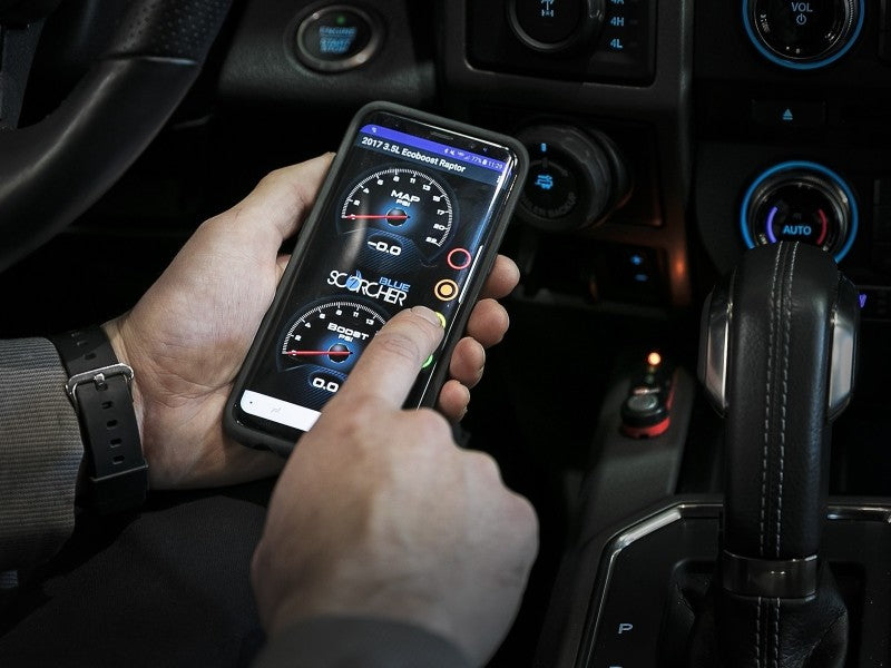 aFe 21-22 Ford Bronco & 19-22 Ranger Scorcher Blue Bluetooth Power Module aFe 21-22 Ford Bronco & 19-22 Ranger Scorcher Blue Bluetooth Power Module