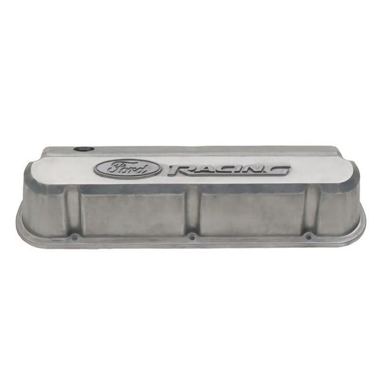 Ford Racing Slant Edge Valve Covers w/Ford Racing Logo - Bare Ford Racing Slant Edge Valve Covers w/Ford Racing Logo - Bare