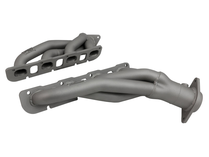 aFe Twisted Steel 304SS Short Header 15-22  Dodge Challenger SC V8-6.2L / 6.4L HEMI Titanium Coating aFe Twisted Steel 304SS Short Header 15-22  Dodge Challenger SC V8-6.2L / 6.4L HEMI Titanium Coating