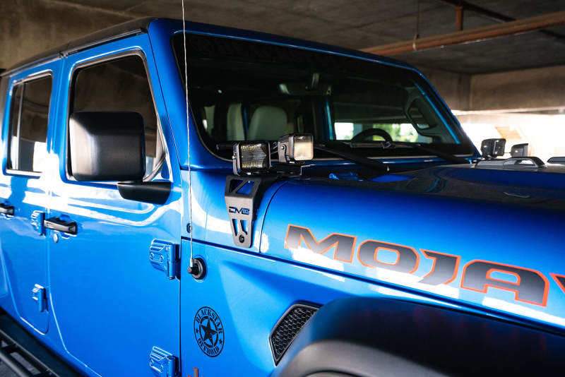 DV8 Offroad 20-22 Jeep JL 392/ Jeep JT Mojave Edition Dual Pod Light Mounts DV8 Offroad 20-22 Jeep JL 392/ Jeep JT Mojave Edition Dual Pod Light Mounts