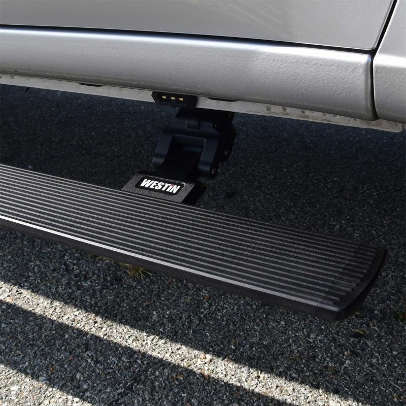 Westin 19-23 Chev/GMC Silv/Srra 1500 CC (No 19 LTD) / 20-23 2500/3500 Pro-e Running Boards - Tex Blk Westin 19-23 Chev/GMC Silv/Srra 1500 CC (No 19 LTD) / 20-23 2500/3500 Pro-e Running Boards - Tex Blk
