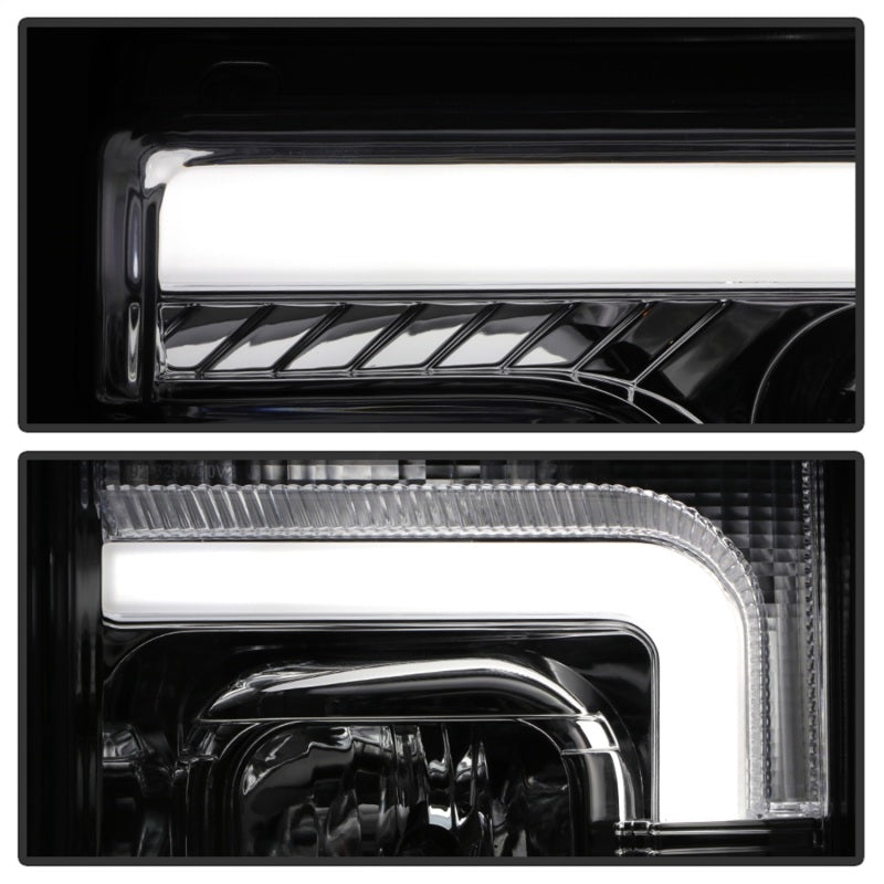 Spyder 17-18 Ford F250/F350/F450 Halogen Model Only -White Light Bar- Chrome- PRO-YD-FS17HALSI-C Spyder 17-18 Ford F250/F350/F450 Halogen Model Only -White Light Bar- Chrome- PRO-YD-FS17HALSI-C