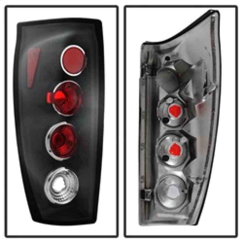 Spyder Chevy Avalanche 02-06 Euro Style Tail Lights Black ALT-YD-CAV04-BK Spyder Chevy Avalanche 02-06 Euro Style Tail Lights Black ALT-YD-CAV04-BK