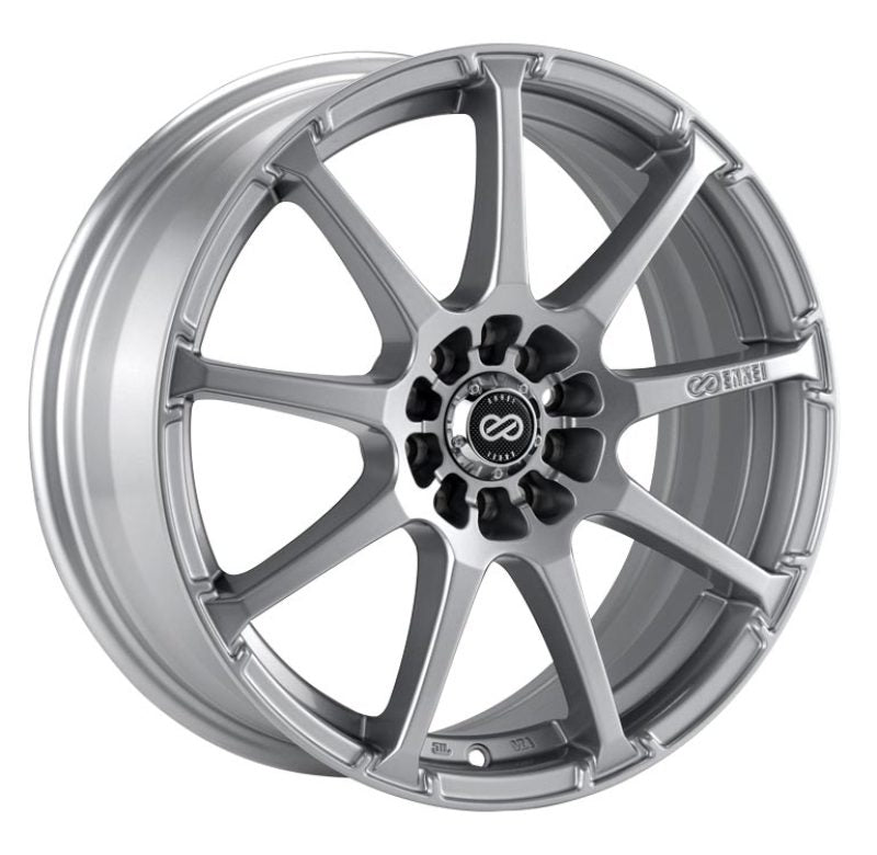 Enkei EDR9 18x7.5 5x100/114.3 45mm Offset 72.6 Bore Dia Silver Wheel Enkei EDR9 18x7.5 5x100/114.3 45mm Offset 72.6 Bore Dia Silver Wheel