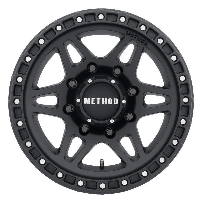Method MR312 18x9 +18mm Offset 8x170 130.81mm CB Matte Black Wheel Method MR312 18x9 +18mm Offset 8x170 130.81mm CB Matte Black Wheel