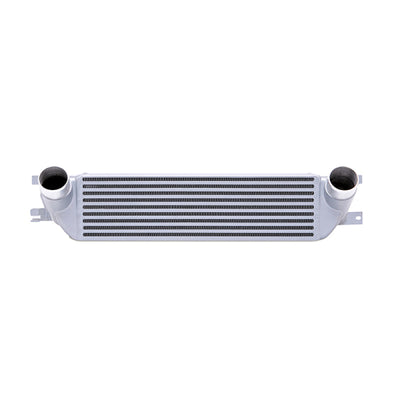 Mishimoto 2015 Ford Mustang EcoBoost Performance Intercooler Kit - Silver Core Wrinkle Black Pipes