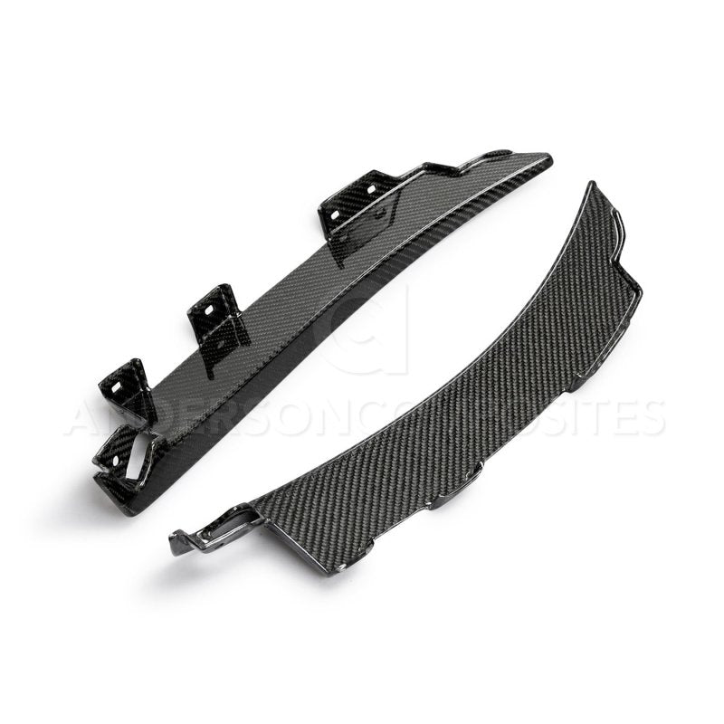 Anderson Composites 2020 Ford Mustang/Shelby GT500 Carbon Fiber Rear Mud Guards Anderson Composites 2020 Ford Mustang/Shelby GT500 Carbon Fiber Rear Mud Guards