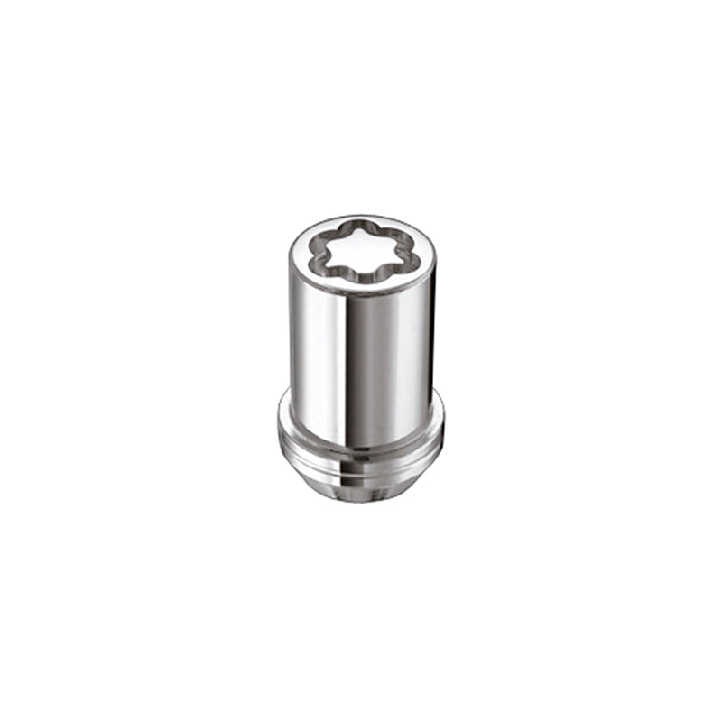 McGard Wheel Lock Nut Set - 4pk. (Tuner / Cone Seat) M12X1.25 / 13/16 Hex / 1.24in. Length - Chrome McGard Wheel Lock Nut Set - 4pk. (Tuner / Cone Seat) M12X1.25 / 13/16 Hex / 1.24in. Length - Chrome