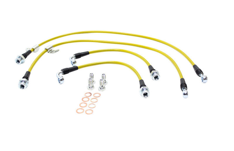 ISR Performance Brake Line Kit - Nissan 350Z (Brembo Brakes) ISR Performance Brake Line Kit - Nissan 350Z (Brembo Brakes)