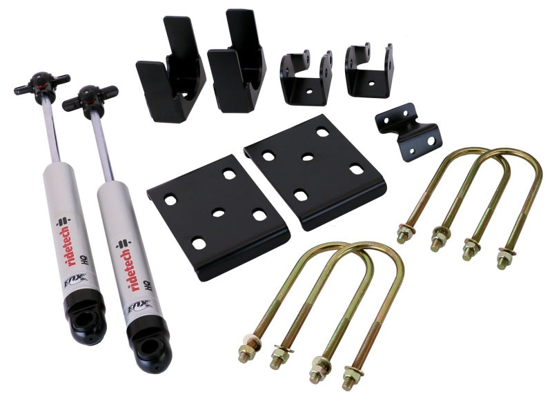 Ridetech 88-98 Chevy C1500 2WD StreetGRIP System w/ HD Drop Spindles Ridetech 88-98 Chevy C1500 2WD StreetGRIP System w/ HD Drop Spindles