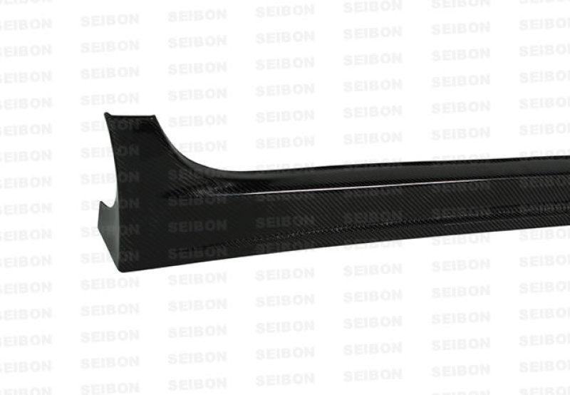 Seibon 08-10 Mitsubishi Evo X VR-style Carbon Fiber Side Skirts Seibon 08-10 Mitsubishi Evo X VR-style Carbon Fiber Side Skirts