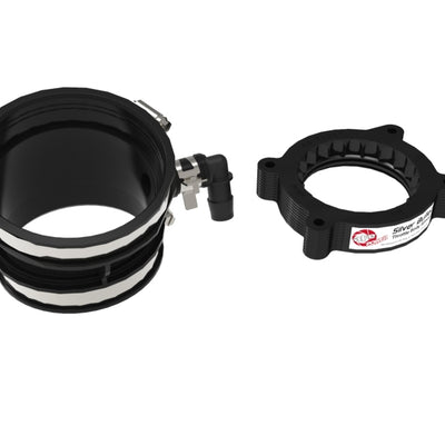 aFe 2020 Vette C8 Silver Bullet Aluminum Throttle Body Spacer / Works With Factory Intake Only - Blk