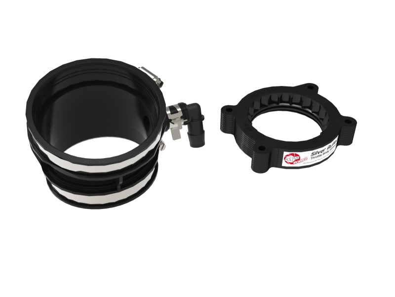 aFe 2020 Vette C8 Silver Bullet Aluminum Throttle Body Spacer / Works With Factory Intake Only - Blk aFe 2020 Vette C8 Silver Bullet Aluminum Throttle Body Spacer / Works With Factory Intake Only - Blk