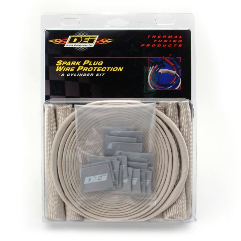 DEI Protect-A-Boot and Wire Kit 8 Cylinder - Silver DEI Protect-A-Boot and Wire Kit 8 Cylinder - Silver