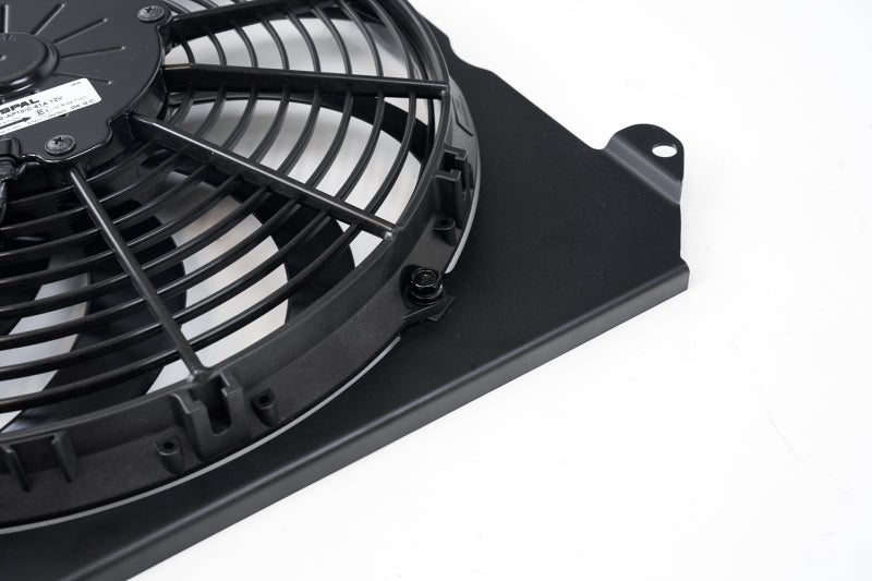 CSF 92-00 Honda Civic All-Aluminum Fan Shroud w/12in SPAL Fan - Black Finish CSF 92-00 Honda Civic All-Aluminum Fan Shroud w/12in SPAL Fan - Black Finish