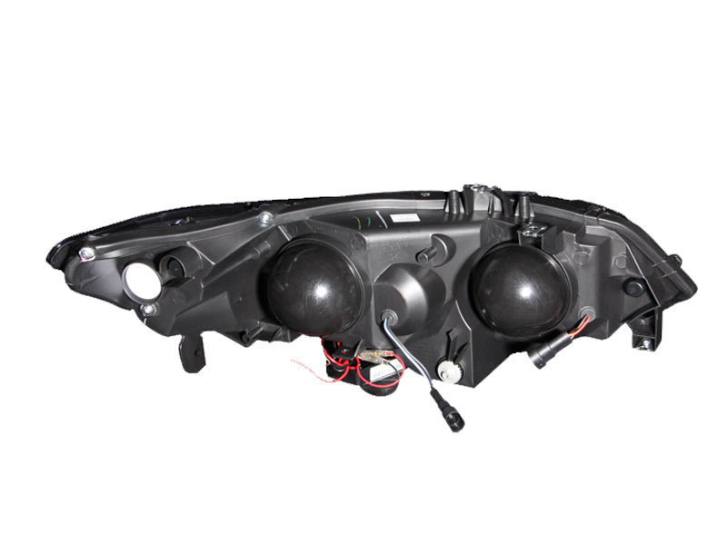 ANZO 2006-2011 Honda Civic Projector Headlights w/ Halo Chrome (CCFL) ANZO 2006-2011 Honda Civic Projector Headlights w/ Halo Chrome (CCFL)