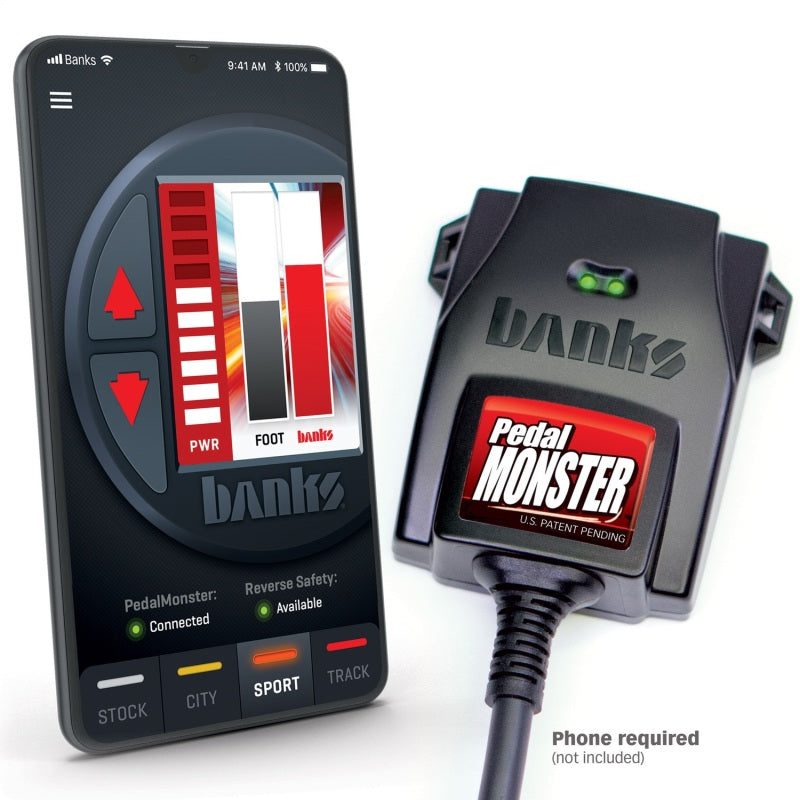 Banks Power Pedal Monster Throttle Sensitivity Booster (Stand-Alone) - Use w/Phone Banks Power Pedal Monster Throttle Sensitivity Booster (Stand-Alone) - Use w/Phone