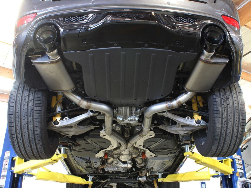 aFe MACHForce XP 12-17 Jeep Grand Cherokee WK2 SRT8 V8-6.4L 304SS Cat-Back Exhaust w/o Resonator aFe MACHForce XP 12-17 Jeep Grand Cherokee WK2 SRT8 V8-6.4L 304SS Cat-Back Exhaust w/o Resonator