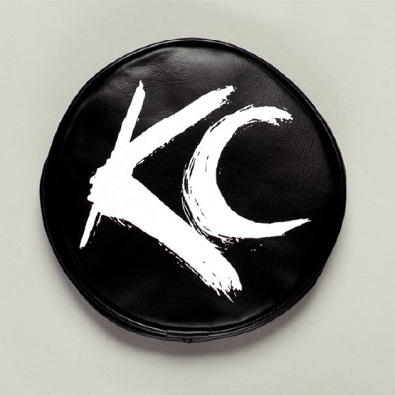 KC HiLiTES 6in. Round Soft Cover (Pair) - Black w/Yellow KC Logo KC HiLiTES 6in. Round Soft Cover (Pair) - Black w/Yellow KC Logo