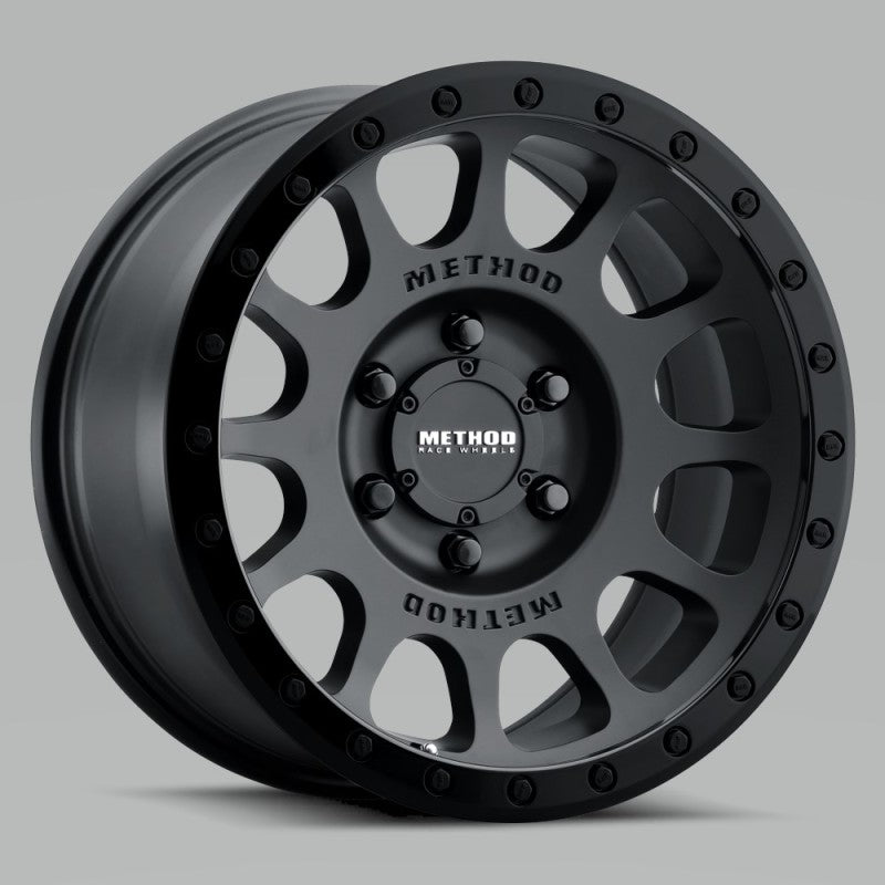 Method MR305 NV 17x8.5 0mm Offset 5x5 94mm CB Double Black Wheel Method MR305 NV 17x8.5 0mm Offset 5x5 94mm CB Double Black Wheel