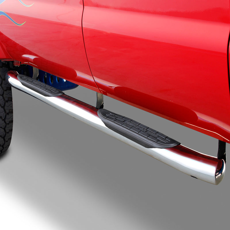 Go Rhino 15-19 Chevrolet/GMC Silverado/Sierra 2500/3500HD CC Diesel 415 Series SideSteps - Polished Go Rhino 15-19 Chevrolet/GMC Silverado/Sierra 2500/3500HD CC Diesel 415 Series SideSteps - Polished