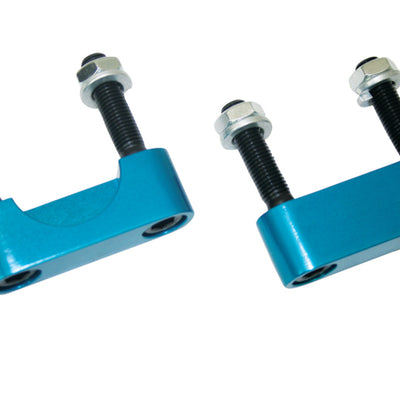 Moroso Ford (w/9in Ring Gear) U-Joint Girdle - Light Blue Anodized - Set