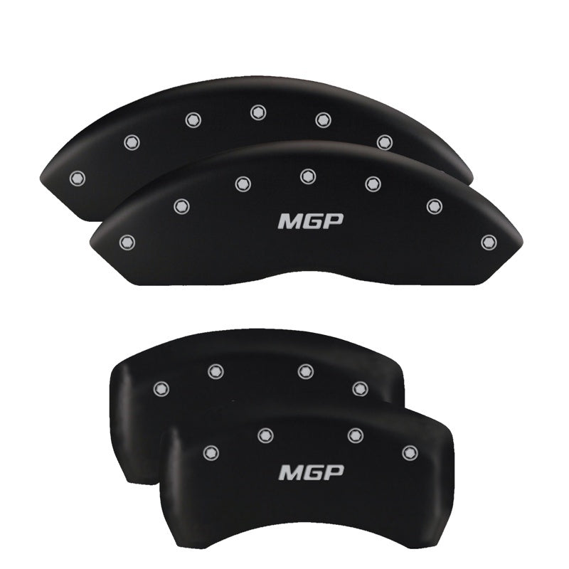 MGP 4 Caliper Covers Engraved Front & Rear Tiffany Snake Black finish silver ch MGP 4 Caliper Covers Engraved Front & Rear Tiffany Snake Black finish silver ch