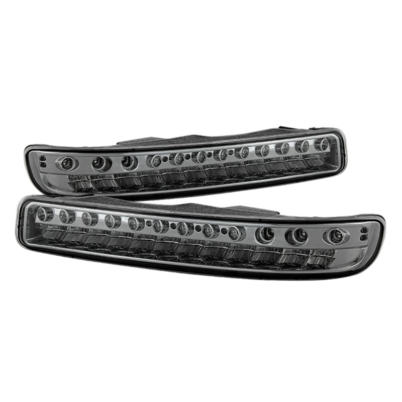Xtune GMC Sierra 99-06 Full LED Bumper Lights Smoke CBL-JH-GS99-LED-SM Xtune GMC Sierra 99-06 Full LED Bumper Lights Smoke CBL-JH-GS99-LED-SM