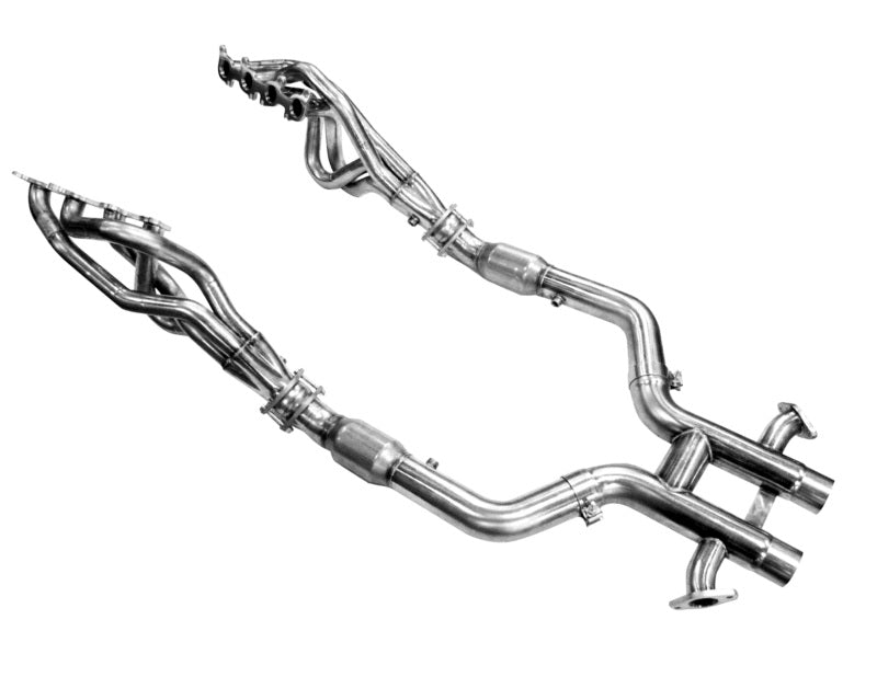 Kooks 12-13 Ford Mustang GT 5.0L 4V 302 Boss 1-7/8in x 3in Header & OEM Green Catted Connection Kit Kooks 12-13 Ford Mustang GT 5.0L 4V 302 Boss 1-7/8in x 3in Header & OEM Green Catted Connection Kit