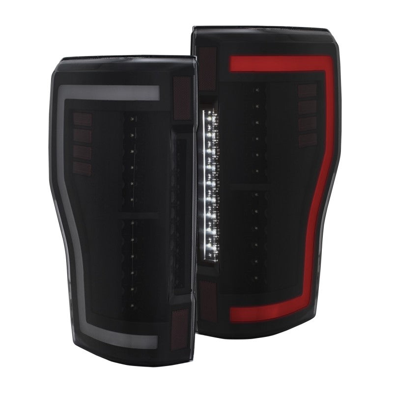 ANZO 2017+ Ford F-250 LED Taillights - Black/Smoke ANZO 2017+ Ford F-250 LED Taillights - Black/Smoke